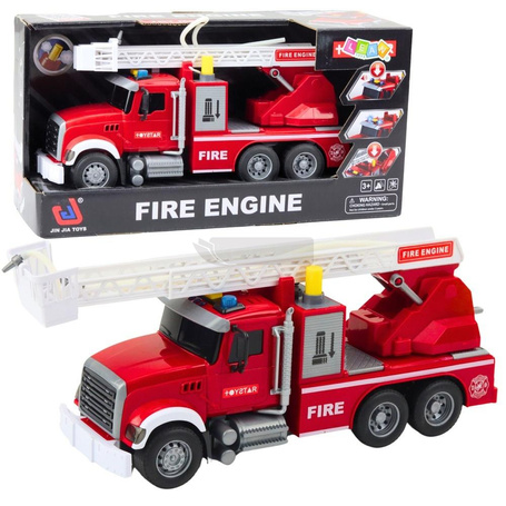 Wóz Strażacki z wysięgnikiem woda światła dźwięki