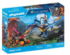 PLAYMOBIL NOVELMORE 71644 Waleczny smok zestaw dla dzieci +4 lata