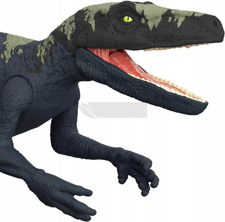 JURASSIC WORLD Epic Attack, Herrerasaurus, ze światłem i dźwiękiem HTP66