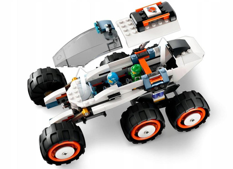 LEGO CITY SPACE 60431 KOSMICZNY ŁAZIK I BADANIE ŻYCIA W KOSMOSIE klocki +6l