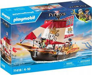PLAYMOBIL PIRATES 71418 STATEK PIRACKI