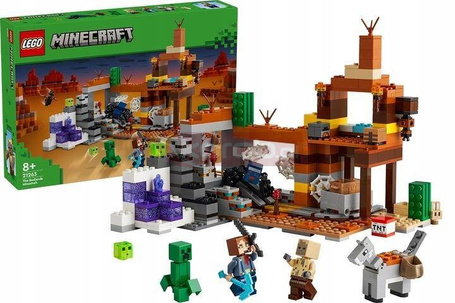 LEGO MINECRAFT 21263 KOPALNIA W BADLANDACH zestaw klocków dla dzieci 8+