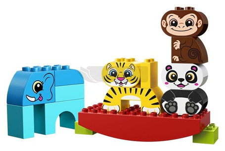 Klocki DUPLO 10884 Moje pierwsze zwierzątka na równoważni