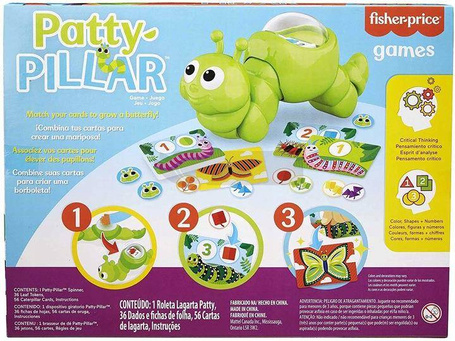 Fisher Price Głodna gąsiennica gra edukacyjna GYJ81