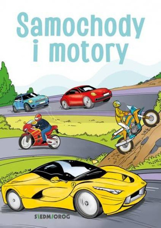 Kolorowanki poznawcze - Samochody i motory