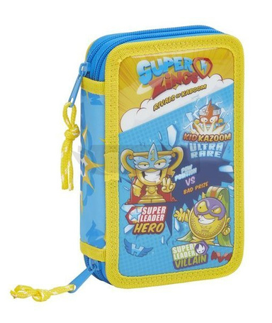 Super Zings piórnik z wyposażeniem