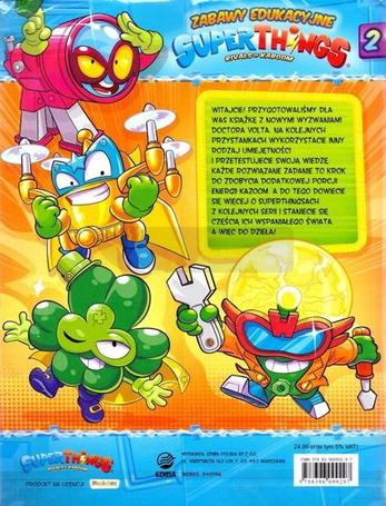 Super Zings Zabawy edukacyjne 2 + Figurka