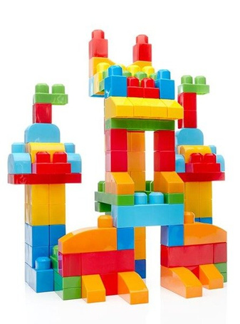 Mega Bloks First Builders Klocki 150 elementów Torba deluxe CNM43