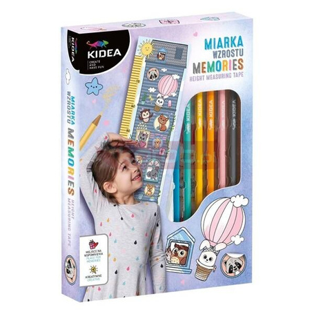 Kreatywna miarka wzrostu Memories KIDEA