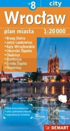 Wrocław plus 8 - plan miasta