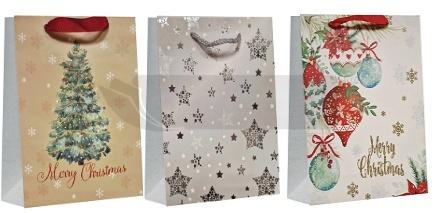 Torebka ozdobna Boże Narodzenie MIX