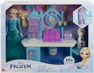FROZEN LALKA KSIĘŻNICZKA ELSA MAGICZNA LODZIARNIA HMJ48
