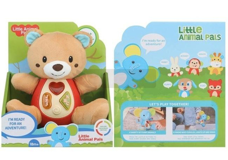 Miś pluszowy ze światłem i muzyką