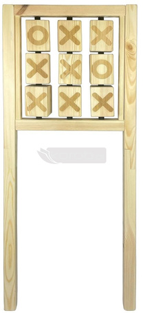 Kółko i krzyżyk drewniane