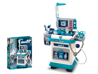 Zestaw lekarski wózek 66x44x25cm