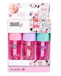 Olejek do ust 3-pak CREATE IT!