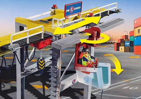 PLAYMOBIL City Action 70770 Suwnica z kontenerami
