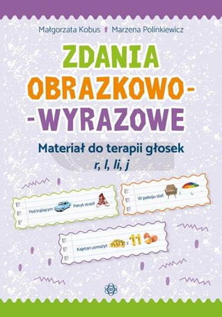 Zdania obrazkowo-wyrazowe - r, l, li, j w.2023