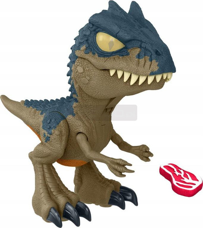 JURASSIC WORLD CHAOS THEORY DINOZAUR ALLOSAURUS figurka z dźwiękiem HVB45