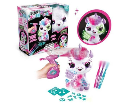 Projekt Plusz magiczny Jednorożec świecący