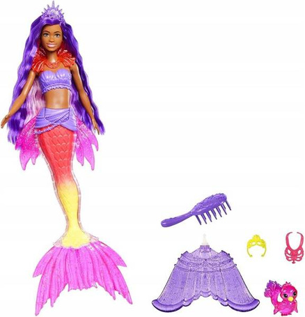 Lalka Barbie Mermaid syrenka HHG53