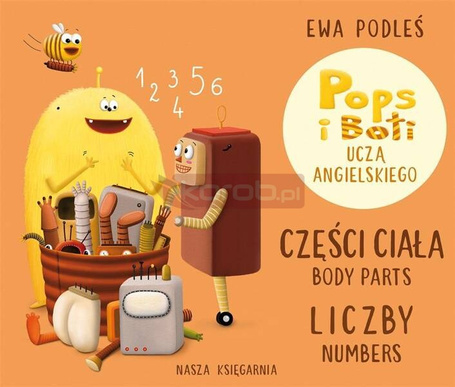Części ciała i liczby. Pops i Boti uczą ang.