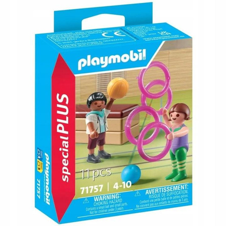 PLAYMOBIL 71757 Gimnastyka dziecięca, zestaw dla dzieci +4 lata