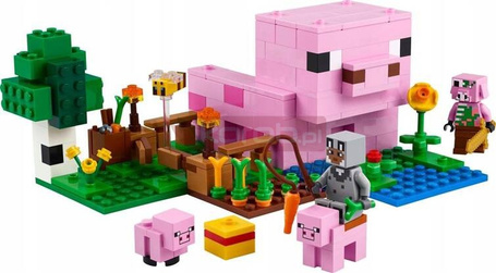 LEGO MINECRAFT 21268 DOM PROSIACZKA, zestaw klocków dla dzieci +7 lat