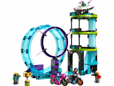 LEGO CITY 60361 STUNTZ EKSTREMALNE WYZWANIE KASKADERSKIE zestaw klocków +7