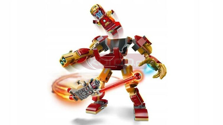 LEGO MARVEL 76307 MECH IRON MANA VS ULTRON, zestaw klocków dla dzieci 6+
