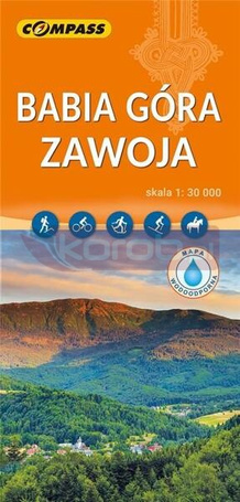 Mapa - Babia Góra Zawoja 1:30 000