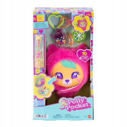 LALKA POLLY POCKET MISIACZEK PLUSZACZEK zestaw do zabawy dla dzieci +4 lata JKC79