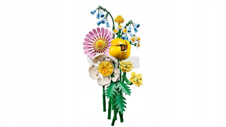 LEGO ICONS 10347 MAŁY SŁONECZNY BUKIET kwiaty zestaw klocków +18 lat