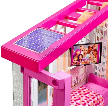 Barbie Dreamhouse Idealny domek dla lalek ze światłem i dźwiękiem