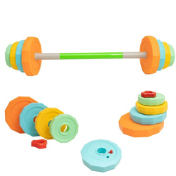 Kolorowa sztanga dola dzieci