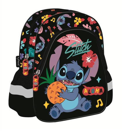 Plecak przedszkolny D1 Stitch Black Aloha
