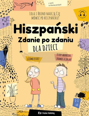 Hiszpański dla dzieci. Zdanie po zdaniu + MP3