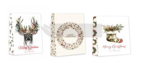 Torebka ozdobna Boże Narodzenie MIX