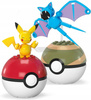 MEGA CONSTRUX KLOCKI 40 el POKEMON PIKACHU I ZUBAT + 2 Pokeball HXP12