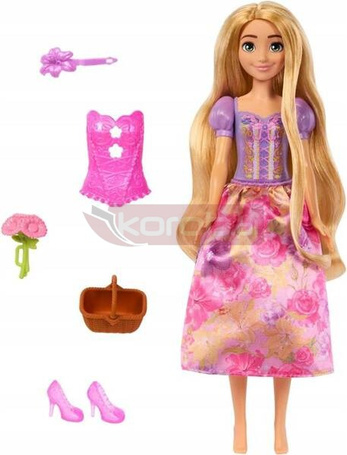 LALKA KSIĘŻNICZKA DISNEY ROSZPUNKA Disney Princess Spin & Revea HTV86