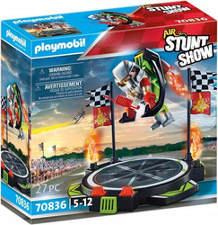 PLAYMOBIL 70836 LOTNICZY POKAZ KASKADERSKI PLECAK zestaw dla dzieci +4 lata
