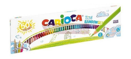 Kredki ołówkowe Tita 50 kolorów CARIOCA