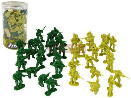 Zestaw militarny żołnierze 40el