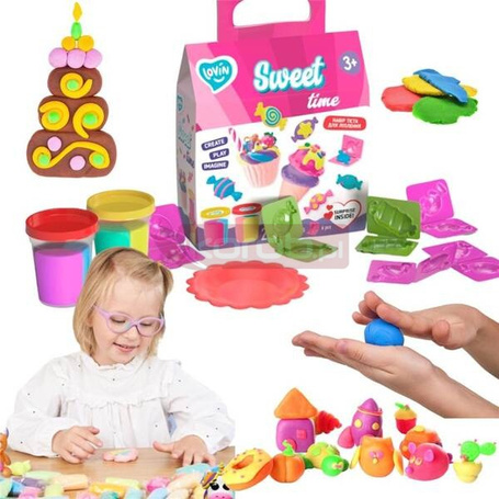 Zestaw ciastoliny piankolina Sweet Time