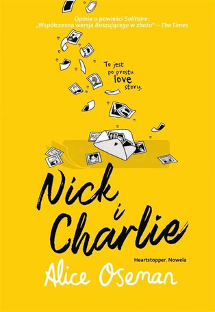 Nick i Charlie. Heartstopper. Nowela
