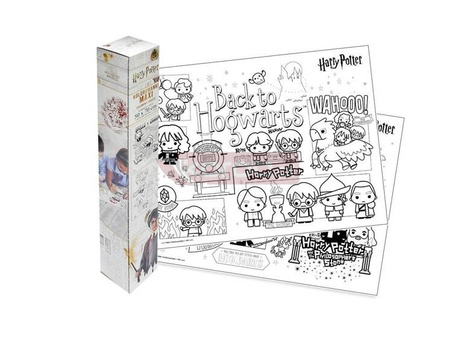 Kolorowanka podłogowa 50x70cm Harry Potter