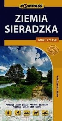 Mapa turystyczna - Ziemia Sieradzka 1:75 000