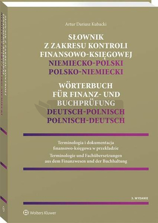 Słownik z zakresu kontroli finansowo-księgowej