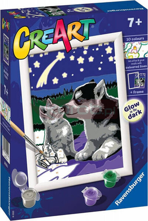 Malowanka CreArt Classic Przyjaciele na zawsze