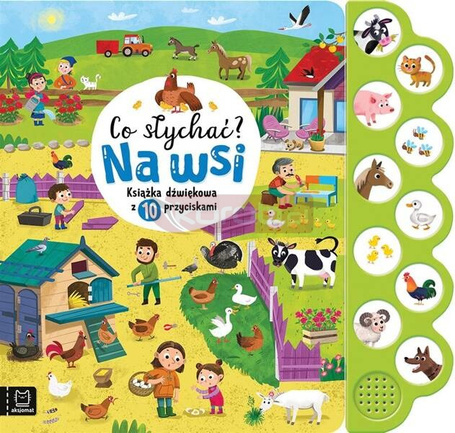 Co słychać? Na wsi. Książka dźwiękowa